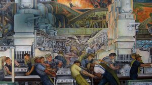 A Diego Rivera painting to celebrate Labor Day