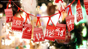 Adventskalendersäckchen mit süßen Überraschungen