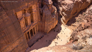 Al-Khazneh (the Treasury), Petra, Jordan