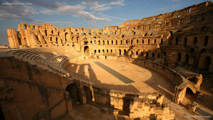 Amphitheatre of El Jem, Tunisia