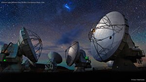 Atacama Large Millimeter Array (ALMA) in the Atacama Desert, Chile