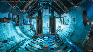 A vacuum chamber at NASA Glenn Research Center in Cleveland, Ohio