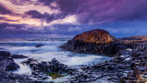 Basalt columns of Giant's Causeway, Northern Ireland