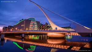 Samuel Beckett Bridge, Dublin, Ireland