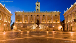 Piazza del Campidoglio, Roma, Lazio