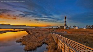 Bodie Island Lighthouse on North Carolina's Outer Banks