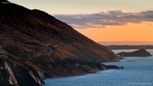 Coastline at Cape Breton Highlands National Park, Nova Scotia