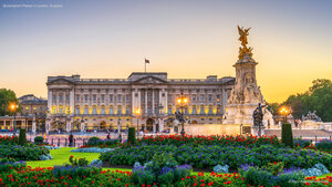 Buckingham Palace in London, England