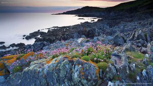 Bull Point in Devon, England