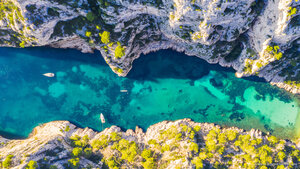 Calanque d'En-Vau, parc national des Calanques, Côte d’Azur