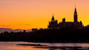 Parliament Hill in Ottawa, Ontario