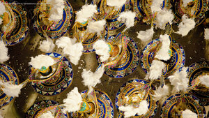 Desfile de Carnaval no Sambódromo, Rio de Janeiro