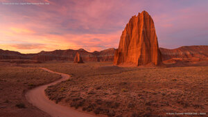 Temple of the Sun, Capitol Reef National Park, Utah