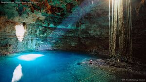 Cenote Samula near Valladolid, Yucatán Peninsula, Mexico