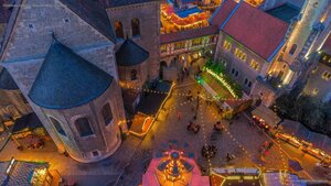 Christmas market in Braunschweig, Germany