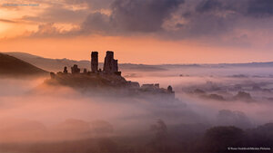 Corfe Castle, Dorset, England