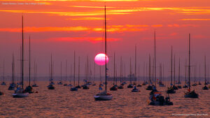 Cowes Harbour, Cowes, Isle of Wight, England