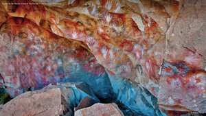 Cueva de las Manos (Cave of the Hands) in Santa Cruz, Argentina