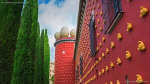 Dalí Theatre-Museum in Figueres, Spain