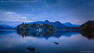 Derwent Island on Derwentwater in the Lake District National Park, Cumbria, England