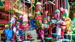 Mamulengos em Olinda, Pernambuco