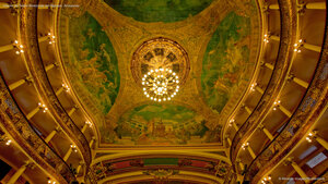 Interior do Teatro Amazonas em Manaus, Amazonas