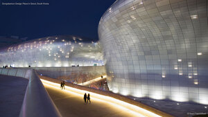 Dongdaemun Design Plaza in Seoul, South Korea