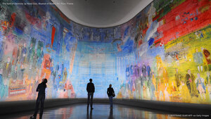 'The Spirit of Electricity' by Raoul Dufy, Museum of Modern Art, Paris, France