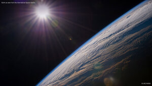 Earth as seen from the International Space Station