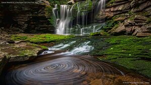 Elakala Waterfall #1 in Blackwater Falls State Park, West Virginia
