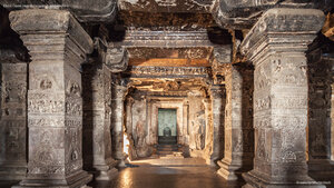 Ellora Caves near Aurangabad, Maharashtra