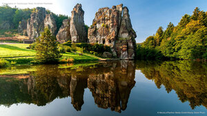 Externsteine im Teutoburger Wald, Nordrhein-Westfalen