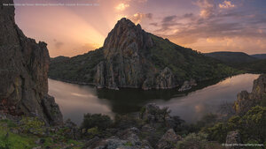 View from Salto del Gitano, Monfragüe National Park, Cáceres, Extremadura, Spain