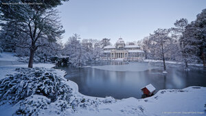 Palacio de Cristal del Retiro, Madrid, España