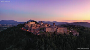 Montone, Umbria, Italia