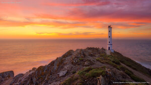 Faro en Vigo, Galicia, España