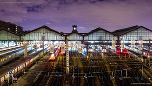 Gare Saint-Lazare train station, Paris, France