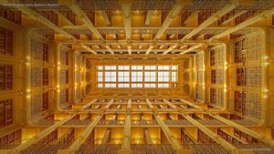 George Peabody Library, Baltimore, Maryland