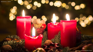 Adventskranz, 4. Advent