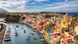 Isola di Procida, Golfo di Napoli, Campania, Italia