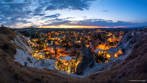 Evening over Göreme, Cappadocia, Türkiye