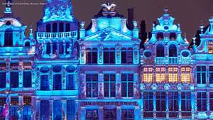 Guild houses of Grand-Place, Brussels, Belgium