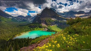 Grinnell Lake, Glacier National Park, Montana