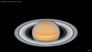 Hubble Space Telescope’s view of Saturn