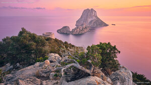 Islets of Es Vedrà and Es Vedranell, Ibiza, Spain