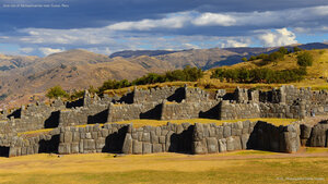 Inca ruin of Sacsayhuamán near Cusco, Peru