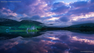 Kilchurn Castle in Scotland for St. Andrew's Day