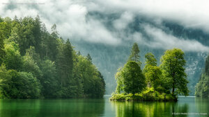 Königssee bei Schönau am Königssee, Bayern