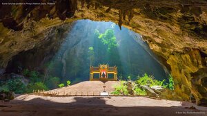 Kuha Karuhas pavilion in Phraya Nakhon Cave, Thailand