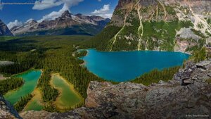 Lake O’Hara in Yoho National Park, British Columbia, Canada